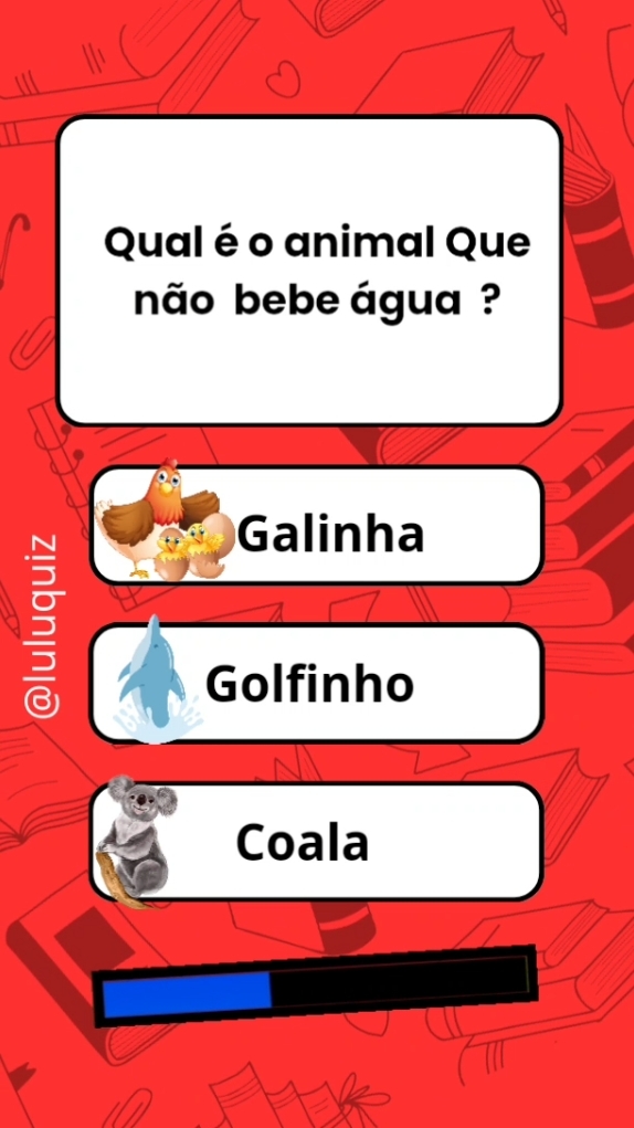 Quiz de animais com perguntas e respostas #quiz #animais #animal #perguntas #conhecimento