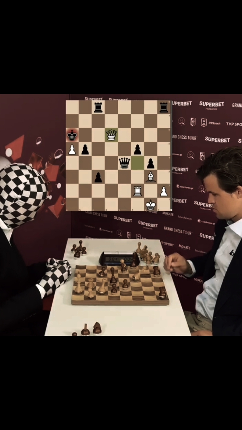 Magnus Vs Rey Enigma #chesstok #chess #magnuscarlsen #reyenigma #fyp 