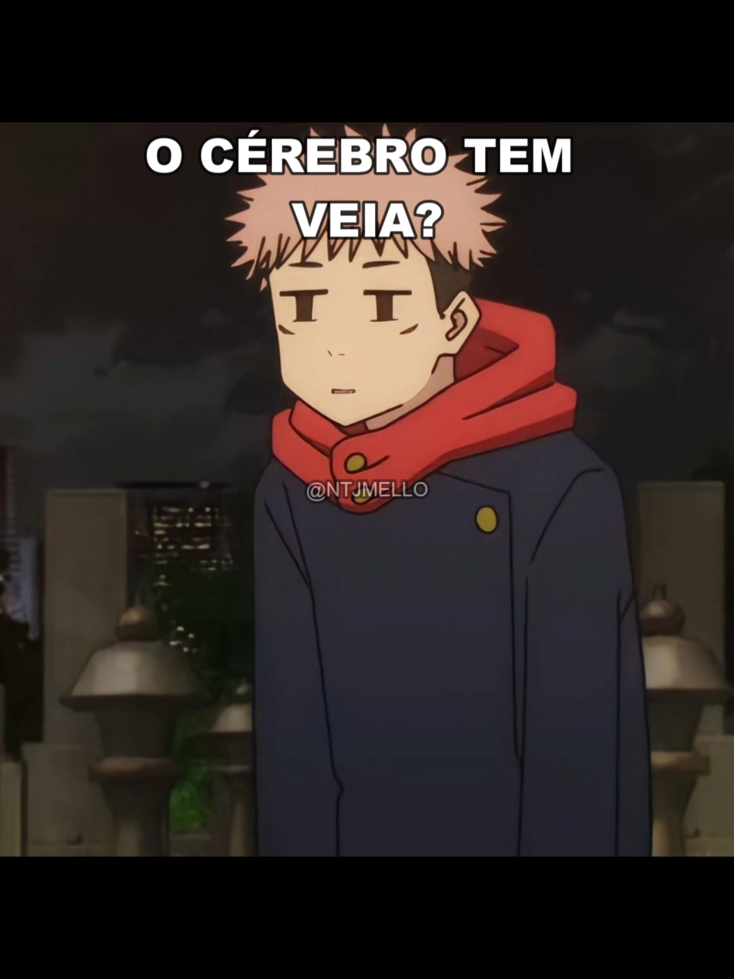 GOJO E ITADORI DISCUTEM SE O CÉREBRO TEM VEIA #jjk #jjkedit #jujutsukaisen #anime #fyp #fypp #for #foryoupageofficial #meme #viraltiktokr #tikto #fy #dublagem