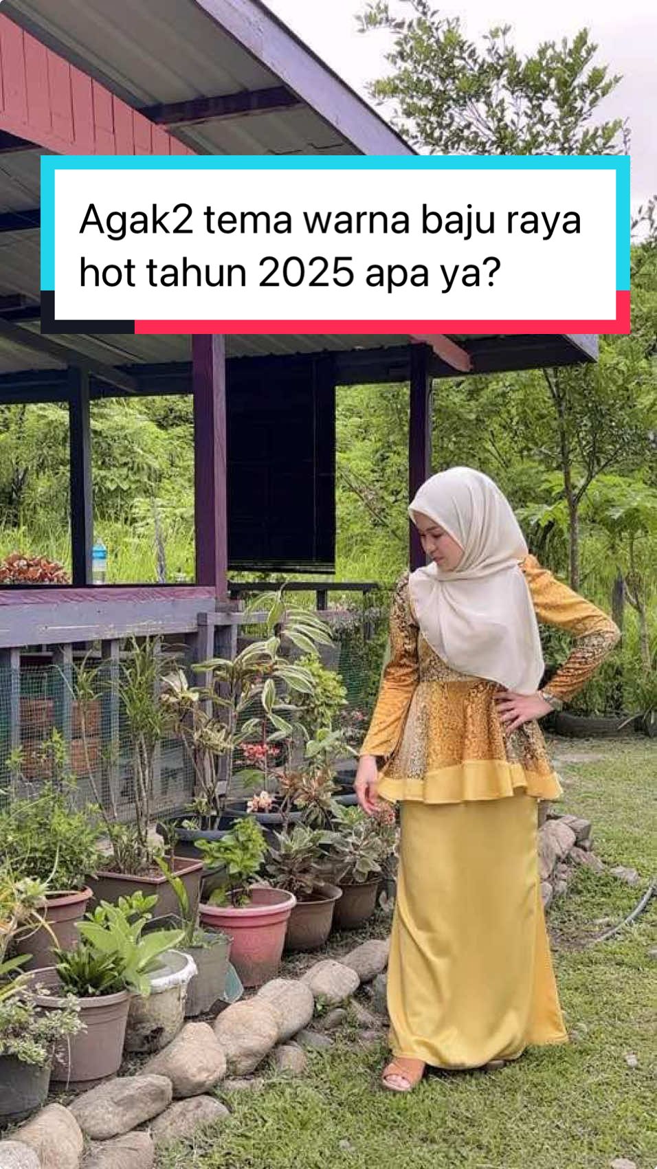 Rakaman tahun lepas, tp memandangkan lagu raya, kita tengok dulu la jawapan kwn2, kot2 betul jawapan wrna tema hot tahun 2025 nanti😄 #mudrayadahtiba #sabahan #fyp 