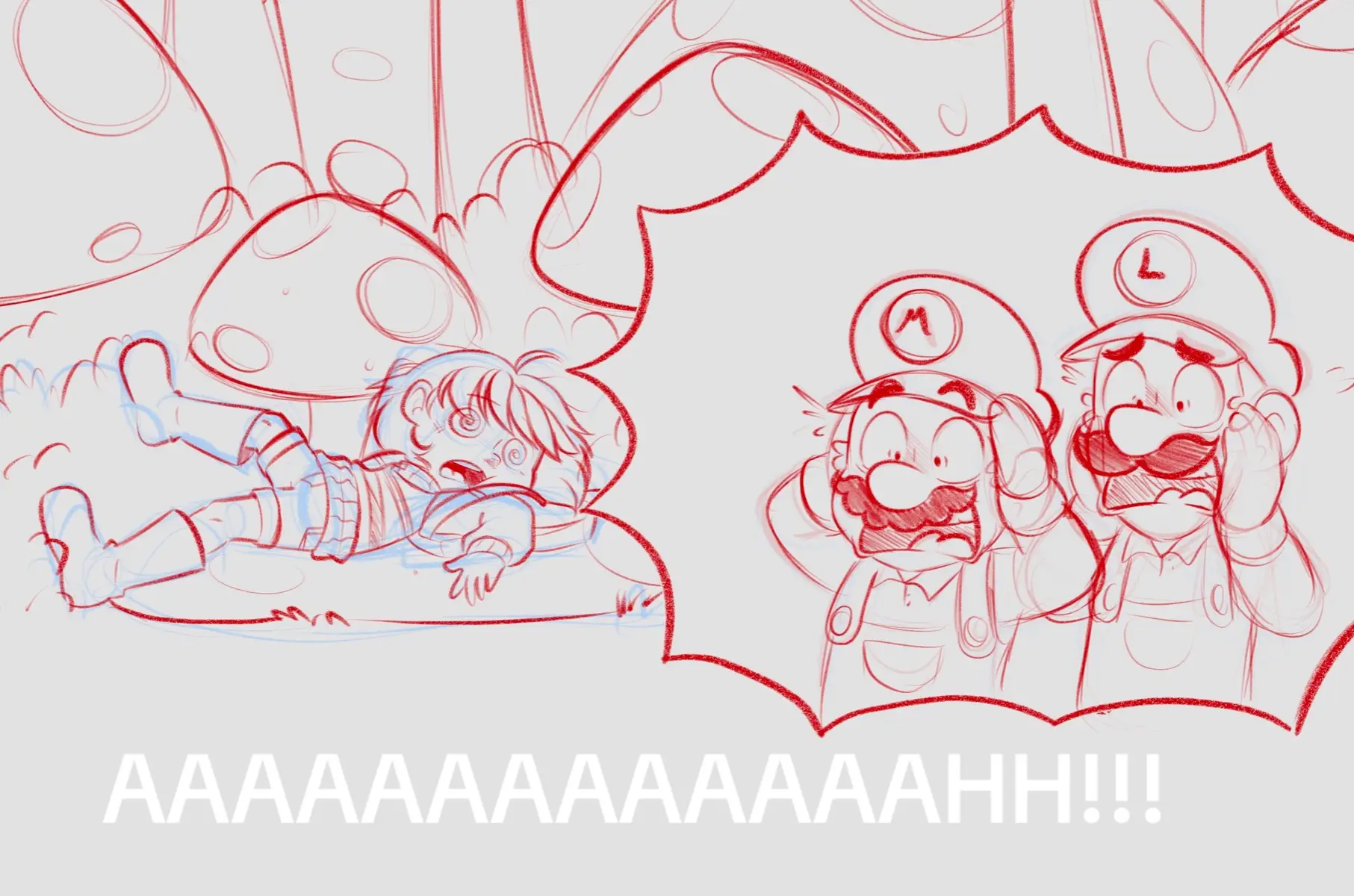 More little glimpse into the lost and found part/origins of whatevee the heck this series is 🫠#meme #comedy #game6crossover #undertale #friskundertale #floweyundertale #supeemariobros #mario #luigi #art #comic #slidehsow 