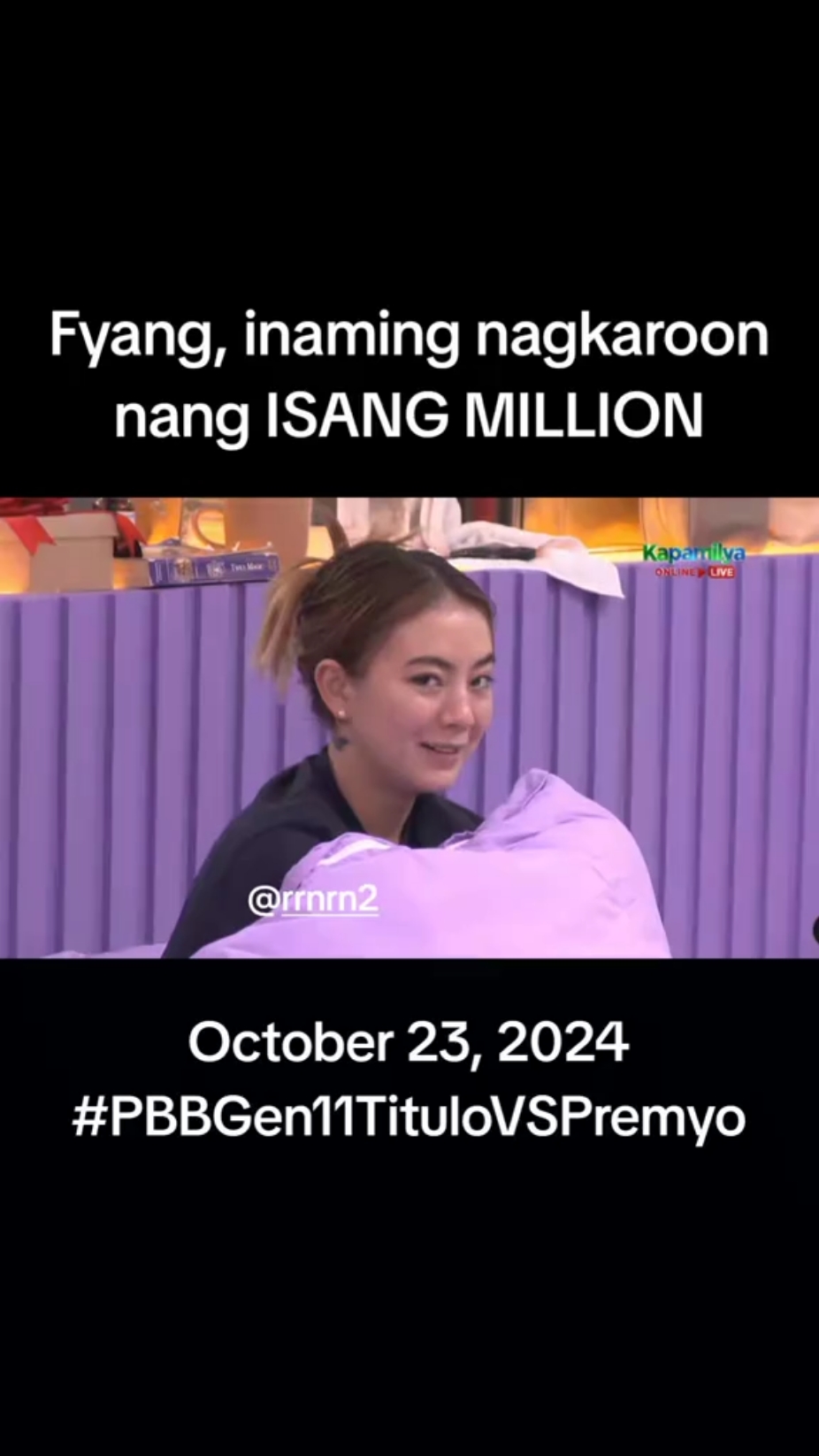 #PBBGen11 #PBBGen11TituloVSPremyo #pbb #fyang #pbbfyang #sofiasmith 