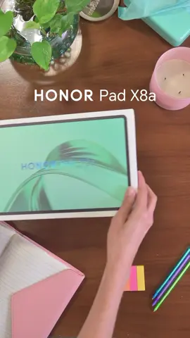 🆕La HONOR Pad X8a impacta desde el primer momento de este unboxing con su pantalla vibrante y la elegancia de su diseño delgado 📦 #HONORPadX8a #PotenciaEnFHD #HONOR