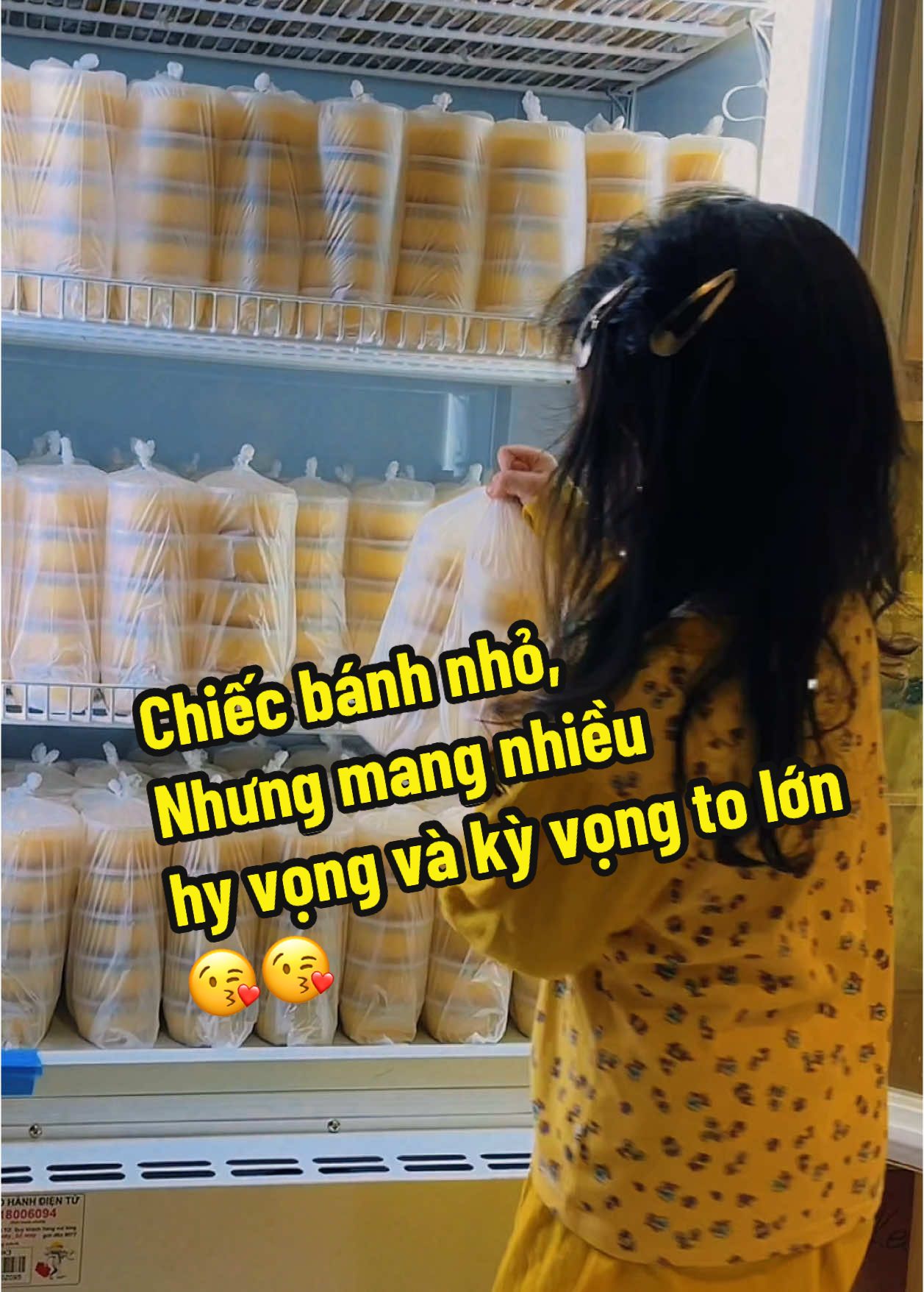 Chiếc bánh nhỏ, nhưng mang nhiều hy vọng và kỳ vọng to lớn  🥰🥰 #khoinghiep #banhflanchidau #sibanhflan #tuoitre #xuhuong #banhflan 