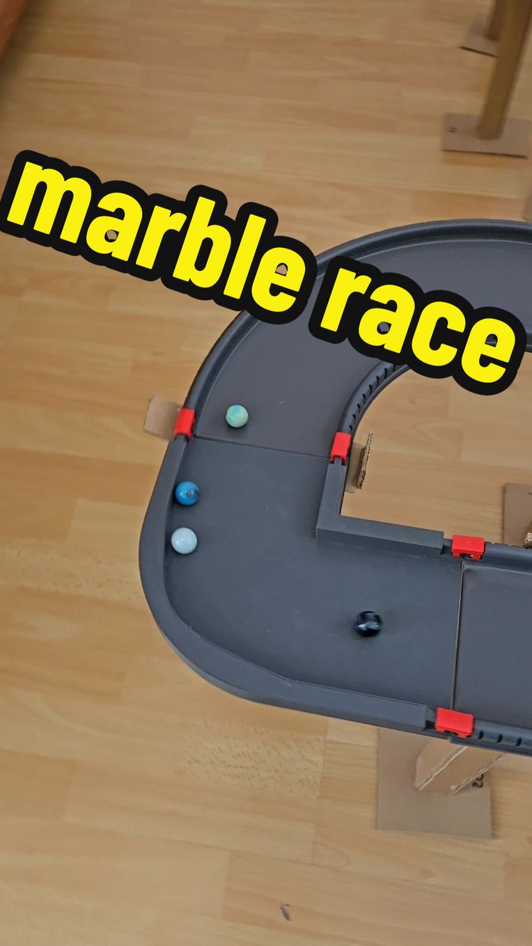 New elimination race ! #billes #race #marblerace #marble 