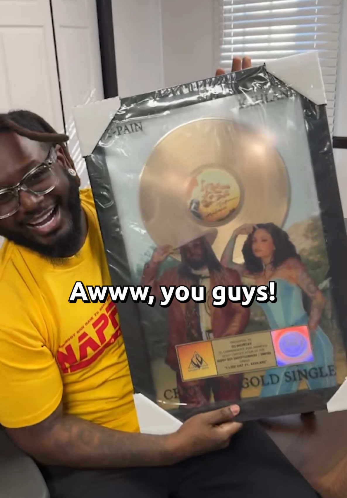 Went gold a while ago but I do like that ⭐️ Shout out to @Kehlani for being amazing! And shout out @Dj Montay Da God El 🇲🇦🇲🇦 and @Shonte Renee for the inspiration behind the song 💪🏿