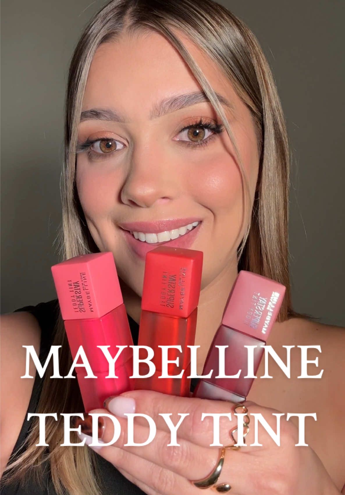 Las teddy tint estan BUENISIMAS, colores 10/10❤️‍🔥 resistentes a todo! #maybellinepartner #maybelline #liptint #teddytint #labiales #maquillaje #parati #tintas @Maybelline NY 