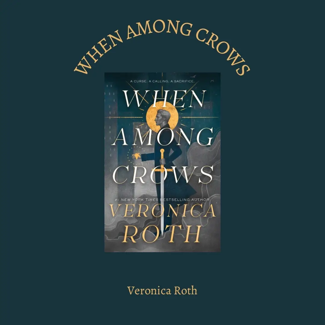 ADD TO YOUR TBR 💛 . . #bookaesthetic #bookrecs #bookrecommendations #booktokfrance #whenamongcrows #veronicaroth 