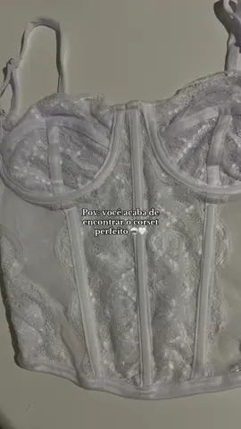 Corset branco 🫶🪩
