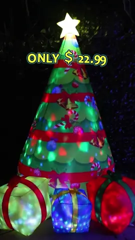 Super nice inflatable christmas tree! Perfect for a centerpiece for other decorations like deer!