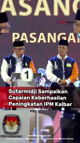 Debat Pilgub Kalbar 2024: Sutarmidji Sampaikan Capaian Keberhasilan Peningkatan IPM Kalbar, Optimis Pemerataan Sekolah dan Pendidikan Gratis Sebagai Solusi #sutarmidji #pilgubkalbar #pilkadakalbar #pilkada2024 #midjididi 