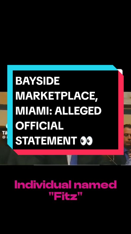 You become an ENEMY OF THE STATE, BY DEFAULT, IF YOU WITNESS SOMETHING PHENOMENAL 👀 #bayside #miamimallincident #baysidemarketplace  #baysidemall #classified  #interestingvideos #fitz  #aliens #disclosure  #catmac 