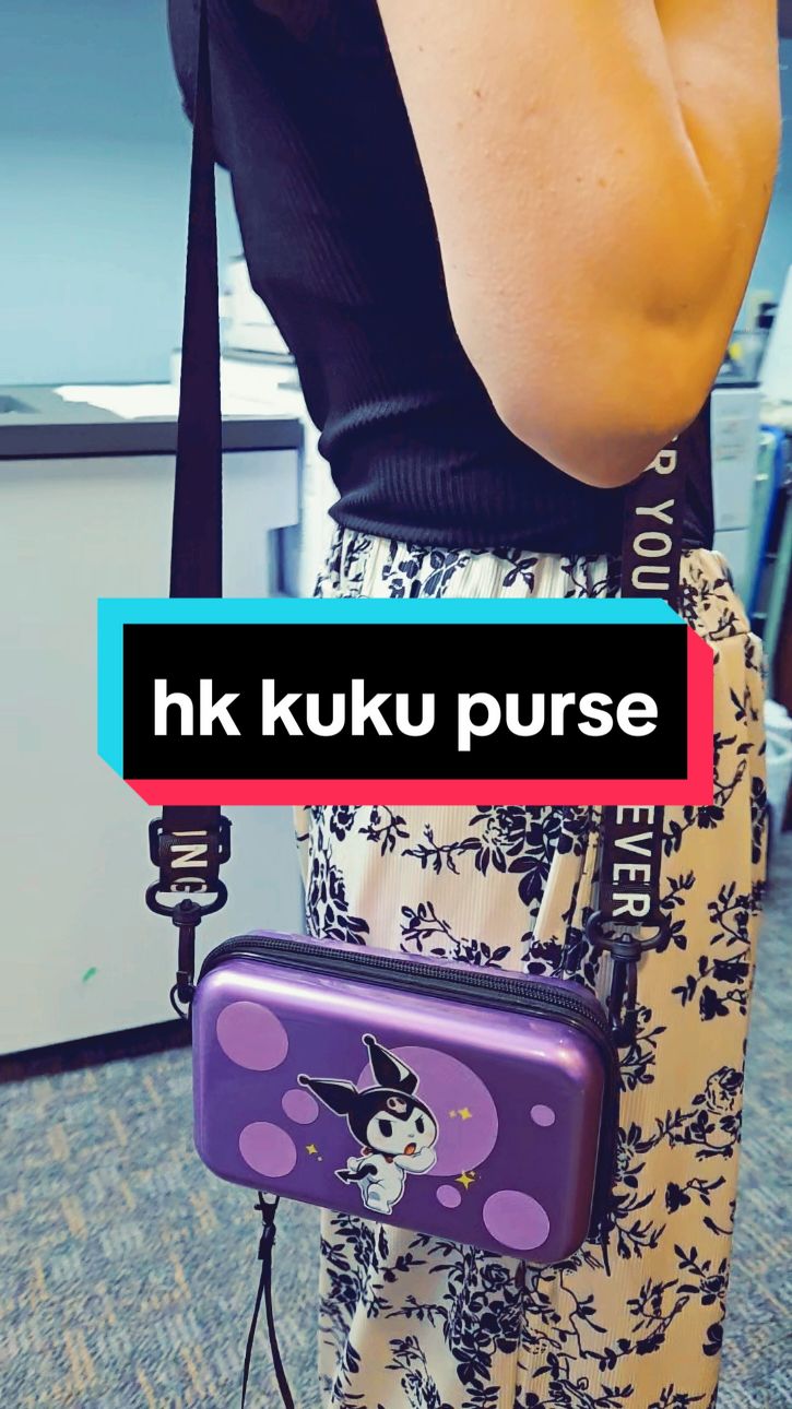 I'm obsessed with my new KuKu bag. I legit had to fight my 18 year old when it arrived.  #kuku #crossbody #purse #hk #hellokitty #kuromipurse #kuromi #ilovehk #cutebag #bag #shopping #TikTokShop #blackfridaydeal #blackfriday #sale #tiktoksale #shopping #hklover #hkarmy #pursefind #tiktokshoppurse #crossbodybag #crossbodypurse #wristlet #wristletpurse #fyp #christmasgift #giftidea #kidsgift #girlthings #christmas #creatorsearchinsights 