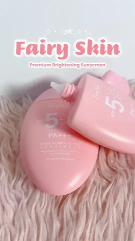 Buy 1 Take 1 Fairy Skin Premium Brightening Sunscreen!! ☺️ #sunscreen #fairyskinsunscreen #sunscreenviral #brighteningsunscreen #skincare #spf50pa➕➕➕ #fyourpage #fypage #fypシ゚ #fypage #skincaresunscreen 