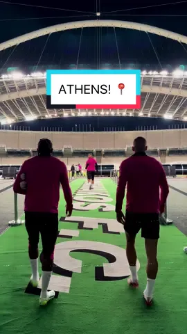 Training at #AthensOlympicStadium! 🏟️📍 #ChelseaFC #CFC #UECL