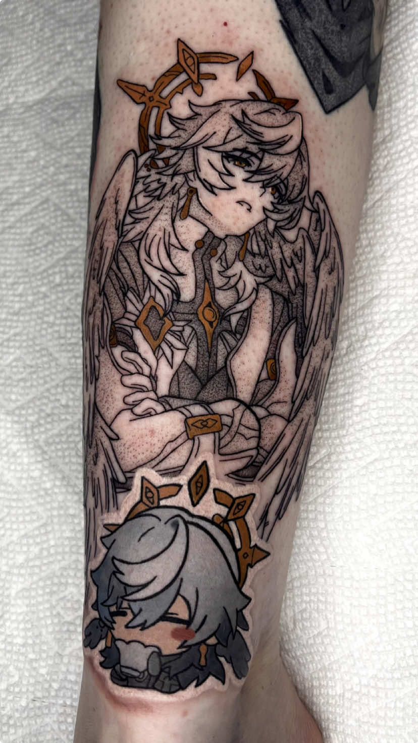 sunday from honkai star rail 🩵 how are we feeling about his leaks? I for one love a crying twink #hsr #HonkaiStarRail #sunday #sundaytattoo #animetattoo #animetattoos #sundayhsr #honkaistarrailtattoo 