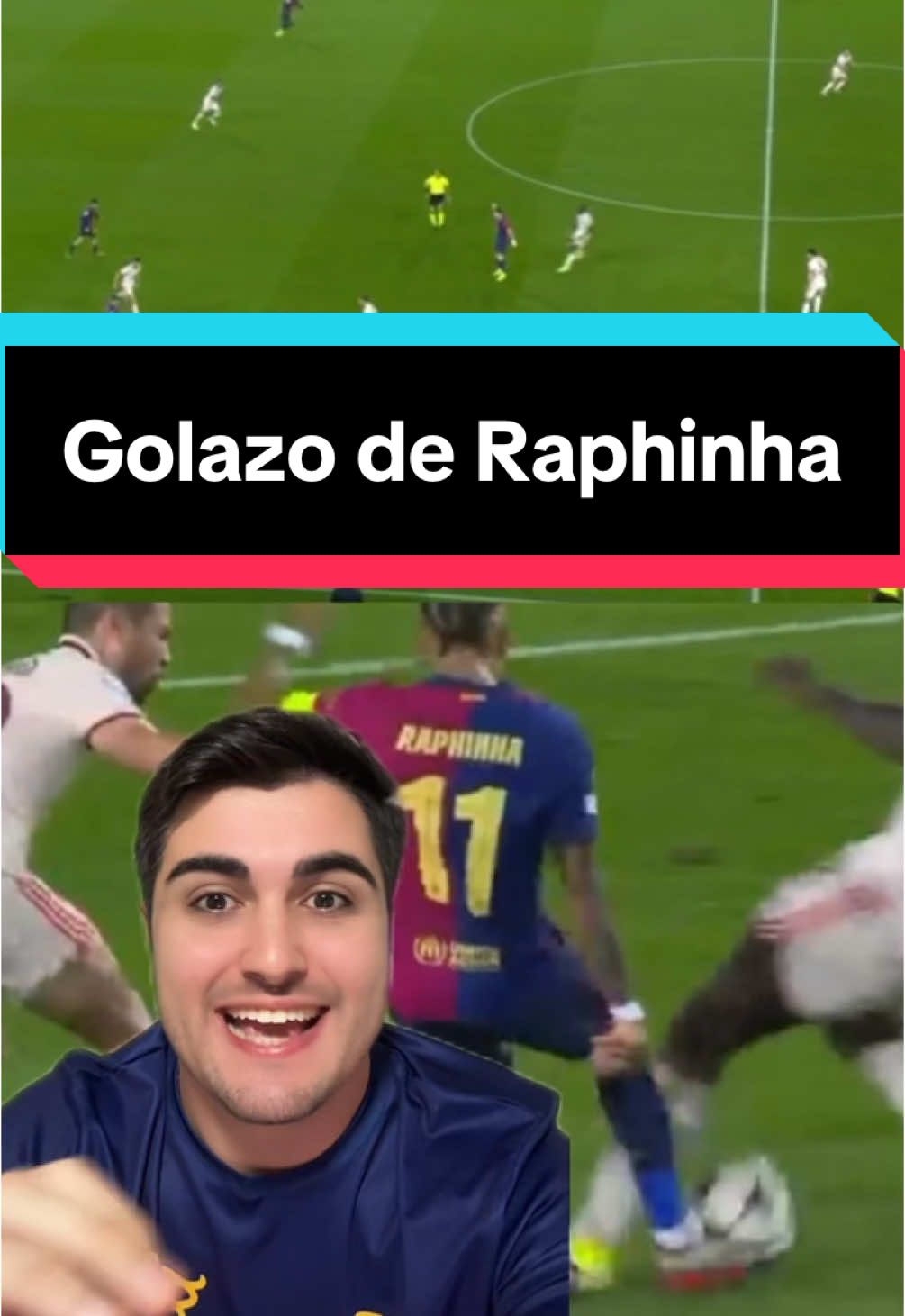 Golazo de Raphinha vs Bayern #deportesentiktok #barcelona #tiktokfootballacademy #raphinha #bayernmunich 