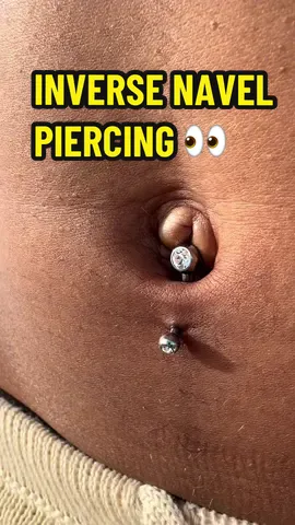Did you know not all navels can have a traditional piercing? For clients with an outies, an inverse navel piercing is the perfect solution! This beauty couldn’t get a classic piercing, but the inverse turned out just as stunning. Happy client, happy piercer! ✨ #navel #piercing #piercings #jewelry #bodyart #piercingsoftiktok #florida #coralspringsflorida #unique 