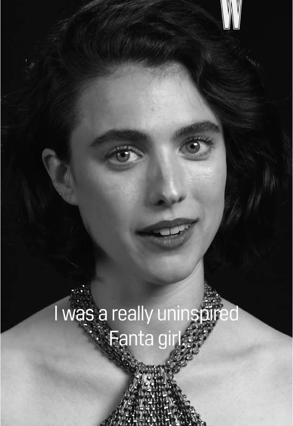 Something about #MargaretQualley’s first kiss being on Halloween just makes sense. Watch as the birthday star (born October 23) recalls going from Zach to her husband Jack Antonoff. #TheSubstance
