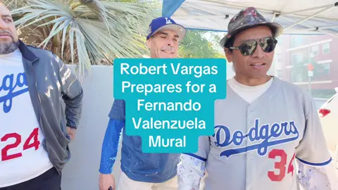 If you are in the area come show some support. #dodgers #ladodgers #fernandomaniaforever #fernandomania #losangeles #mural 
