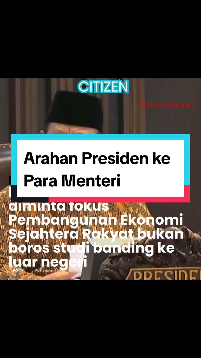 Presiden RI Prabowo Subianto, yang didampingi Wakil Presiden Gibran Rakabuming Raka, mengadakan Sidang Kabinet Paripurna Perdana bersama seluruh jajaran yang telah dilantik sebagai bagian dari Kabinet Merah Putih, di Kantor Presiden, Jakarta, Jumat, dengan isi arahan lengkap, sebagai berikut: Saudara-saudara sekalian dalam hal ini semua ada beberapa penekanan dari saya. Saya paham bahwa kita baru, baru dilantik. Saya saja baru tiga hari, saudara-saudara baru dua hari dilantik. Dan saudara-saudara saya persilahkan secepat mungkin, terutama bagi menteri-menteri yang baru, silahkan konsolidasi sendiri, mengatur sendiri secepat mungkin. Administrasi saudara dan tim saudara di kementerian dan badan masing-masing. Penyusunan tim sangat penting, tim yang baik, tim yang bisa kerja sama akan memudahkan kita mencapai target-target yang kita tentukan. Saudara-saudara saya sangat mengutamakan kerjasama sebagai tim. Untuk itu, dalam waktu dekat saya akan mengajak saudara-saudara ke Magelang, dimana kita akan melaksanakan beberapa hari menambah pembekalan. Kemudian kita akan adakan koordinasi-koordinasi di tempat di Magelang, Jawa Tengah di kawasan Akademi Militer. Hal itu saya nilai, bahwa akan membawa banyak manfaat karena sesungguhnya lahirnya Republik kita memang proklamasi di Jakarta, tetapi ujian proklamasi berada di daerah-daerah. Politik Hukum Ekonomi Metro Sepakbola Olahraga Humaniora Lifestyle Hiburan Nusantara Dunia Infografik Foto Video Tekno Otomotif Warta Bumi Rilis Pers ANTARA  Politik Arahan lengkap Presiden Prabowo dalam Sidang Kabinet Paripurna Perdana  23 Oktober 2024 17:13 WIB        ￼Presiden Prabowo Subianto memberikan arahan saat sidang kabinet paripurna di Kantor Presiden, Jakarta, Rabu (23/10/2024). Presiden Prabowo Subianto menggelar sidang kabinet paripurna perdana yang dihadiri jajaran Kabinet Merah Putih. ANTARA FOTO/Hafidz Mubarak A/aww/pri. Jakarta (ANTARA) - Presiden RI Prabowo Subianto, yang didampingi Wakil Presiden Gibran Rakabuming Raka, mengadakan Sidang Kabinet Paripurna Perdana bersama seluruh jajaran yang telah dilantik sebagai bagian dari Kabinet Merah Putih, di Kantor Presiden, Jakarta, Jumat, dengan isi arahan lengkap, sebagai berikut: Assalamualaikum Warahmatullahi Wabarakatuh, Selamat siang, salam sejahtera bagi kita sekalian. Shalom, Om Swastiastu, Namo Buddhaya, Salam Kebajikan, rahayu rahayu. Saudara-saudara sekalian, para anggota Kabinet Merah Putih yang saya hormati dan saya banggakan Wakil Presiden. Yang saya hormati, para Menko, Ketua Dewan Ekonomi Nasional, para Ketua Badan, Panglima TNI, Kapolri yang saya hormati, Kepala BIN. Saudara-saudara sekalian sekarang saya kira adalah suatu momen bersejarah. Ini adalah sidang Kabinet Paripurna pertama yang saya pimpin. Kabinet yang kita sepakati, kita beri nama Kabinet Merah Putih untuk menjadi suatu simbol persatuan, simbol kebersamaan, simbol kebangsaan. Saya terus menerus sudah beberapa tahun ini, maju ke hadapan rakyat Indonesia, kepada semua pemimpin politik, pemimpin masyarakat, pemimpin agama, pemimpin pengusaha, saya terus menerus menekankan pentingnya persatuan. Sumber kunci keberhasilan kebangkitan suatu bangsa dalam sejarah manusia berabad-abad kuncinya adalah bila elit-nya bisa kerjasama, bila elit-nya bersatu, persatuan ini artinya adalah kita bisa sepakati mana adalah kepentingan nasional yang inti. Mana adalah kepentingan nasional yang vital bagi kelangsungan hidup bangsa kita. Kita masing-masing punya kepentingan, politik masing-masing. Kita masing-masing punya kepentingan kelompok masing-masing. Tapi manakala kita sudah bicara tentang bangsa dan negara kita harus sepakati kepentingan nasional yang vital. Saya meyakini bahwa kepentingan nasional vital kita, tentunya harus kita sepakati adalah kemerdekaan dan keutuhan NKRI. Keutuhan Negara Kesatuan Republik Indonesia, dan untuk menjamin keutuhan dan kelangsungan hidup Negara Kesatuan Republik Indonesia kita harus dengan andal, dengan cerdik, 
