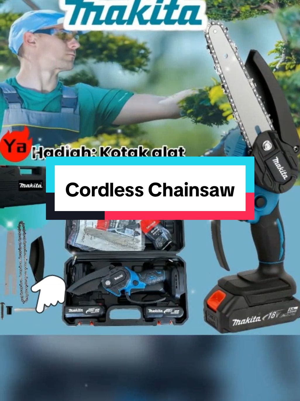 #cordlesschainsaw #cordlesschainsawberkualiti  #cordlesschainsawviral #cordlesschainsaws 