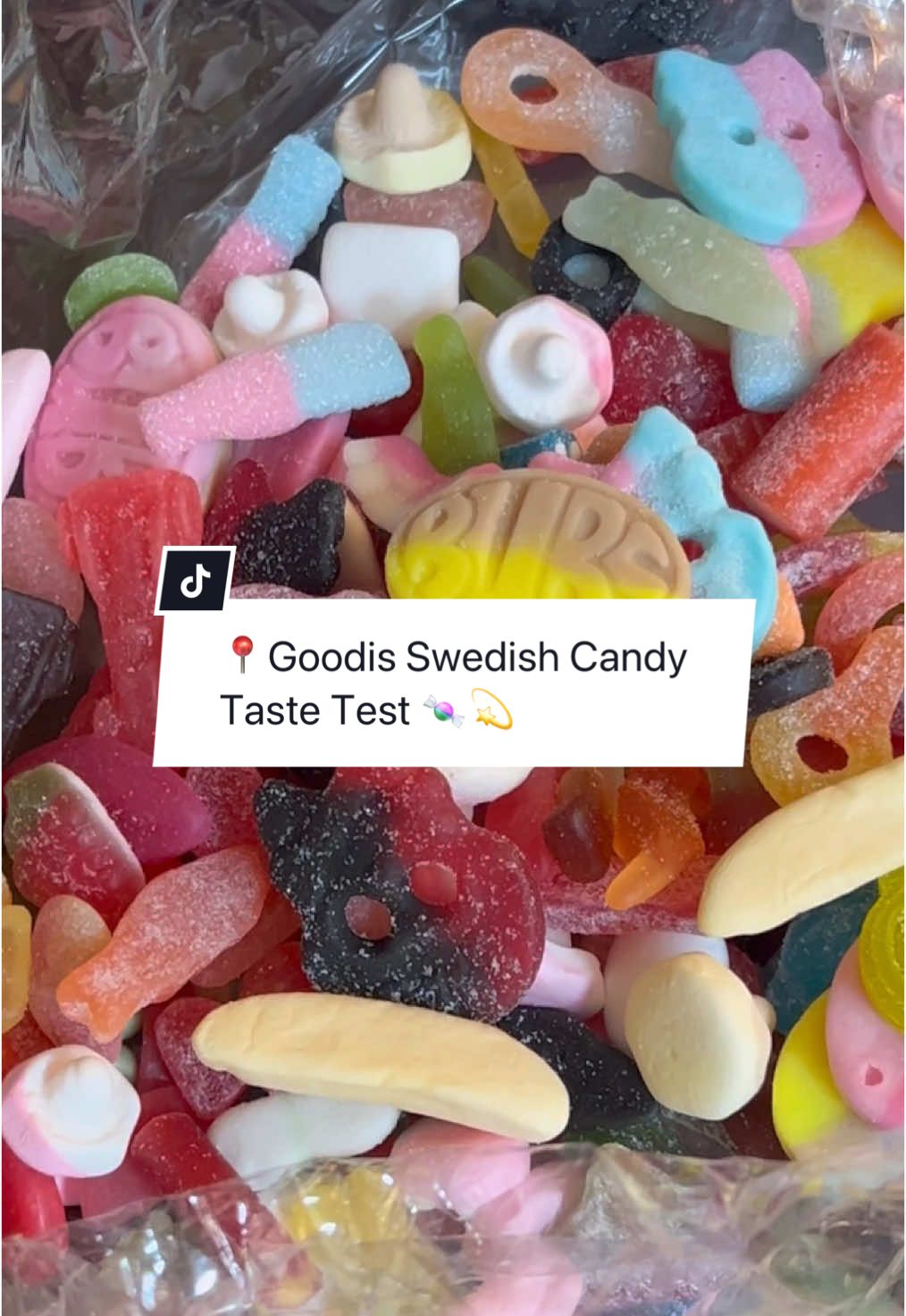 the obsession with Swedish candy is too real for me 😅 and omg this package was so fresh & so much variety i could barely stop tasting! enter their giveaway on IG @goodis.us for 2lbs of candy for $1 🍬💫 📍Goodis US - freshly imported Swedish candy right to your door - great mix of sweet, sour, gummy, licorice & marshmallow candies - enter their 2lbs for $1 giveaway (there will be 200 winners 🤔) - my favorites are the marshmallow squares, sour strawberries & banana bubs  #swedishcandy #goodisus #swedishcandytastetest #candytastetest #candytok 