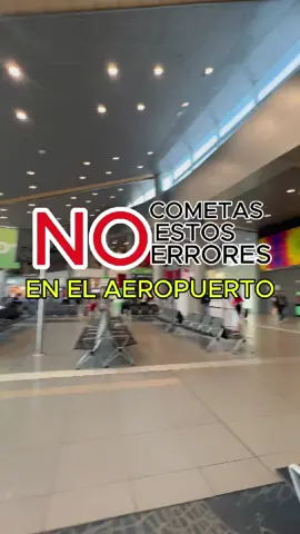 ❌NO cometas estos errores en el aeropuerto ✈️ Siempre tenlos en cuenta para mayor versatilidad en tu viaje ☺️ #tipsdeviaje #tipsdeaeropuerto #airport #airporthacks #aeropuertos 