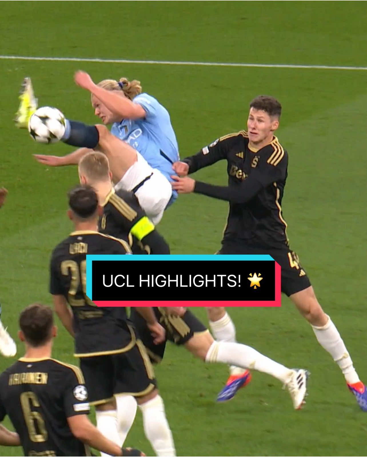 Five-star City! ⭐️⭐️⭐️⭐️⭐️   Highlights from an action-packed  @Champions League night! 🤩 #ManCity #ManchesterCity #UCL #ChampionsLeague #Haaland 