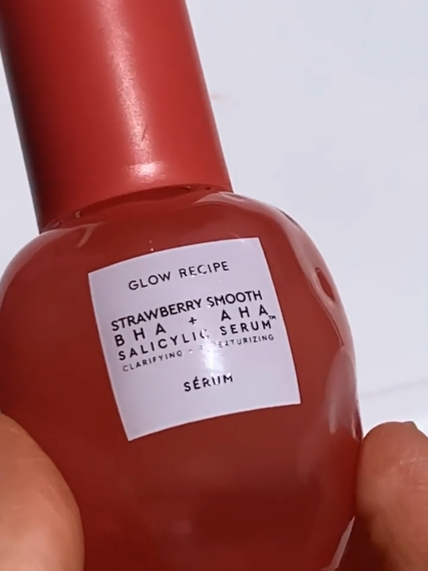 Introducing the NEW Glow Recipe Strawberry Smooth BHA+AHA Salicylic Serum... #skincare #glowing #beauty #foryoupage❤️❤️ #fyp #viral_video #trendingvideo #tiktokindia #london #tiktokuk