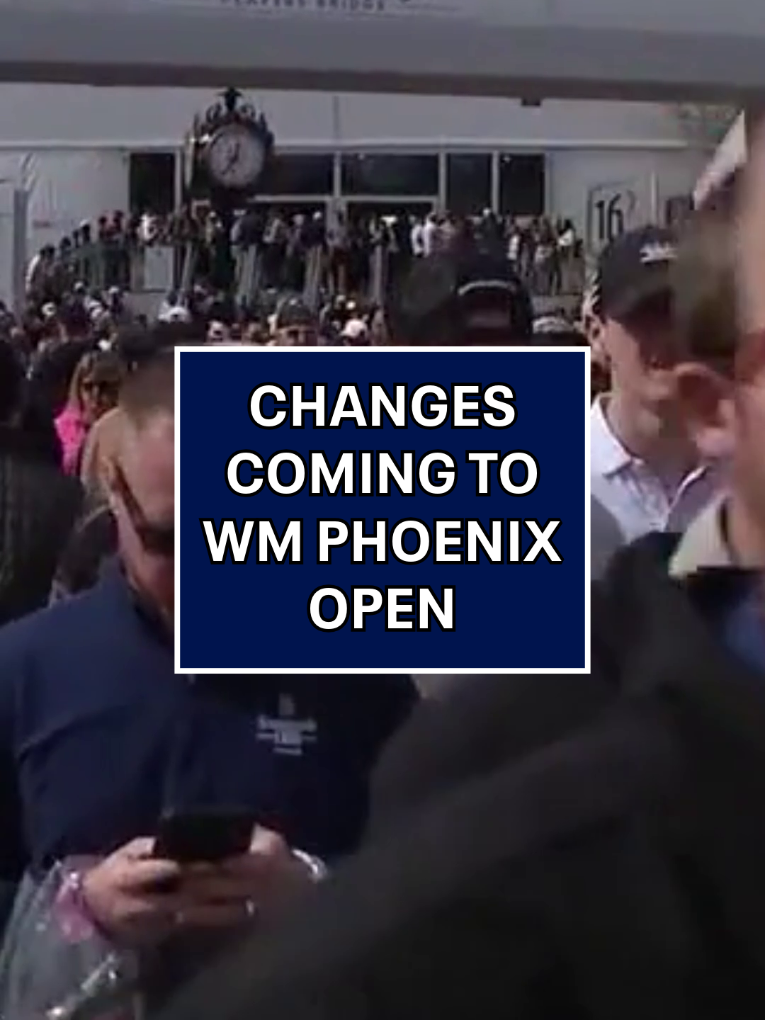 WM PHOENIX OPEN CHANGES: To avoid some of the issues the week-long tournament saw last year, organizers have made changes to Scottsdale golf tournament, known as 