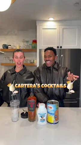 CARTERA’S COCKTAILS ft. THE CHAMITA 🍹🤣 @victoriavillarroel 