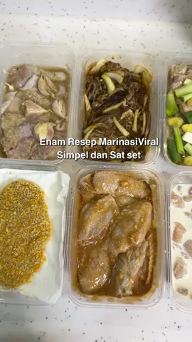 6 Resep Marinasi tahan 1 minggu dalam Kulkas  Resep marinasi ayam ataupun daging yang sering banget aku masak dan Alhamdulillah semua suka, Resep lengkap dan cara memasaknya ada di video ya  Jangan lupa save dan share  #marinasiayam #resepmarinasiayam #ayamgirengbawangputih #dagingalayoshinoya