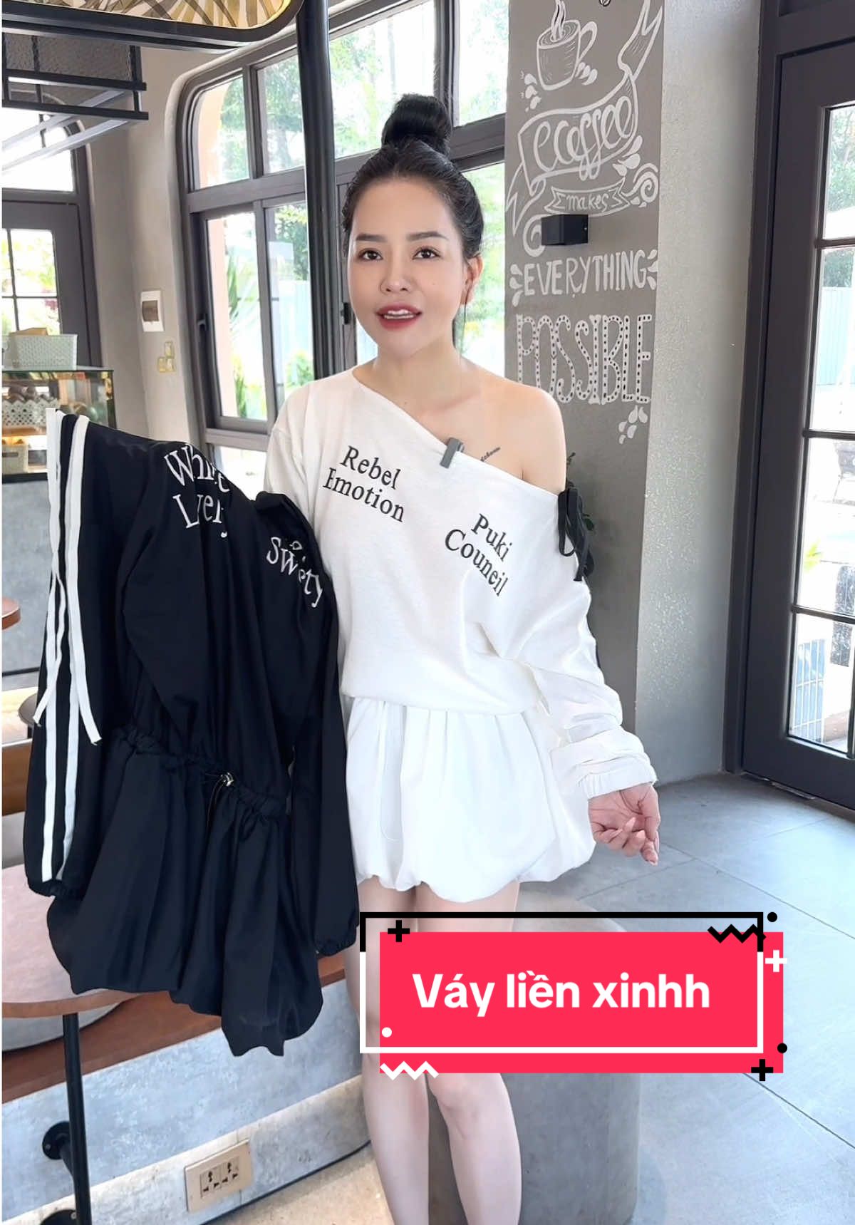 Váy liền kèm quần xinh nha #vayxinh #vay #vaynu #vaydep #hottren 