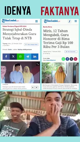 Idenya tidak sama dengan realita dilapangan pas dia selama 2 periode jadi bupati #iqbaldinda #indahdamayanti #lalumuhammadiqbal