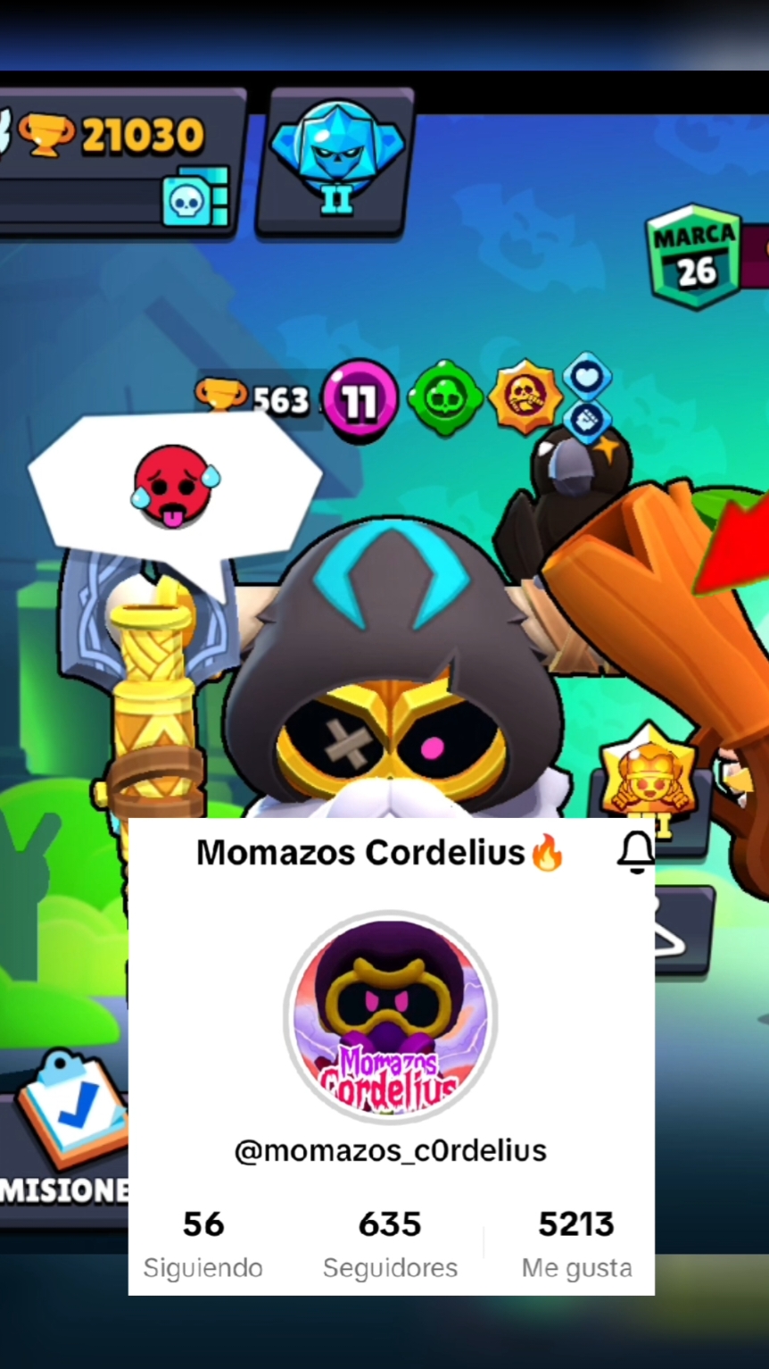 Colaboración con @Momazos Cordelius🔥 🗣️🔥🔥 #brawlstars 