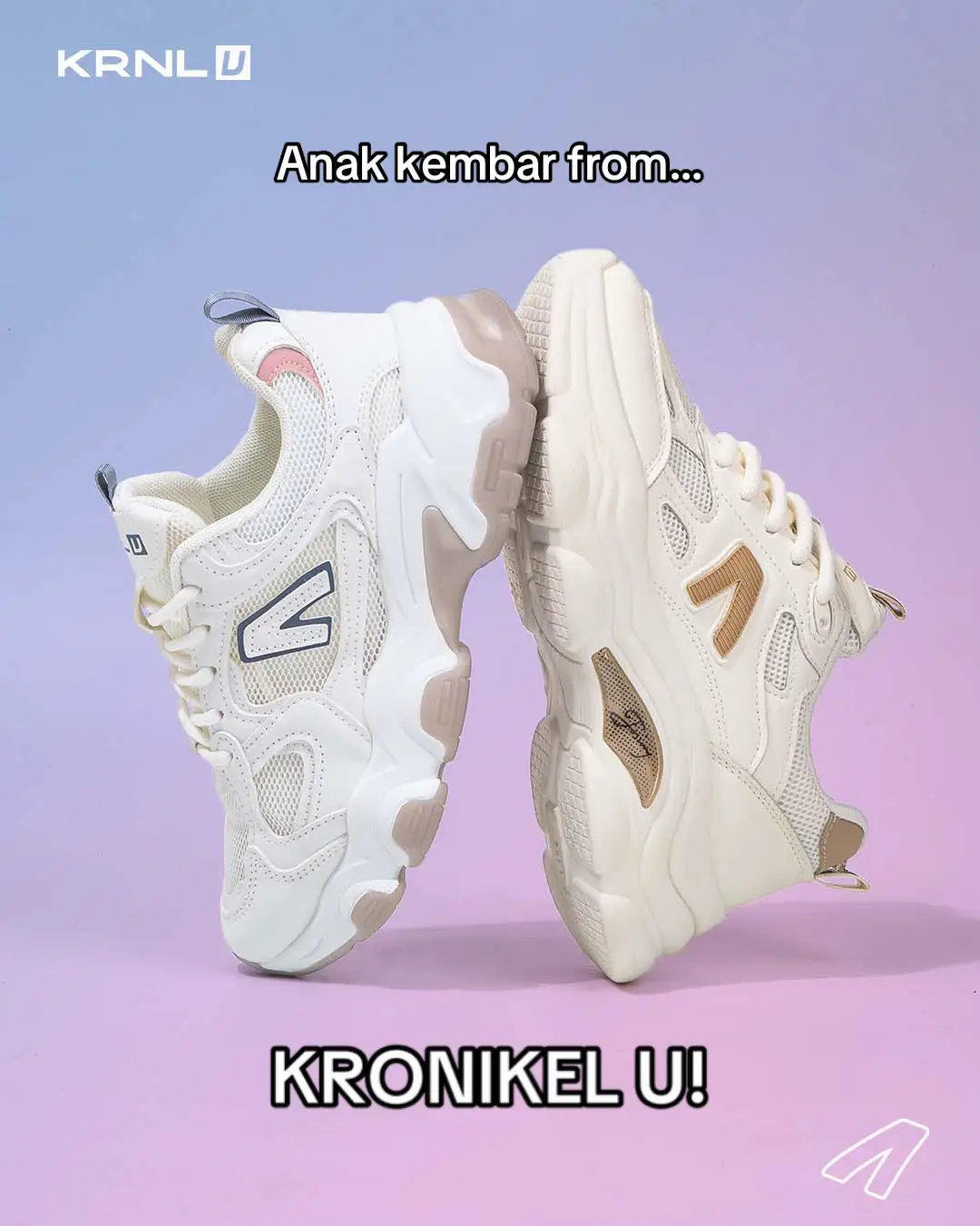 Diajak jalan bareng dia, Jangan lupa tanya kemana Ini sepatu HAERIN dan JIA, Jadi sisters lebih suka yg mana?🤭 #kronikelproject #kronikel #fyp #rekomendasisepatu #sepatuwanita #lokalbrand #casualshoes #sneakers