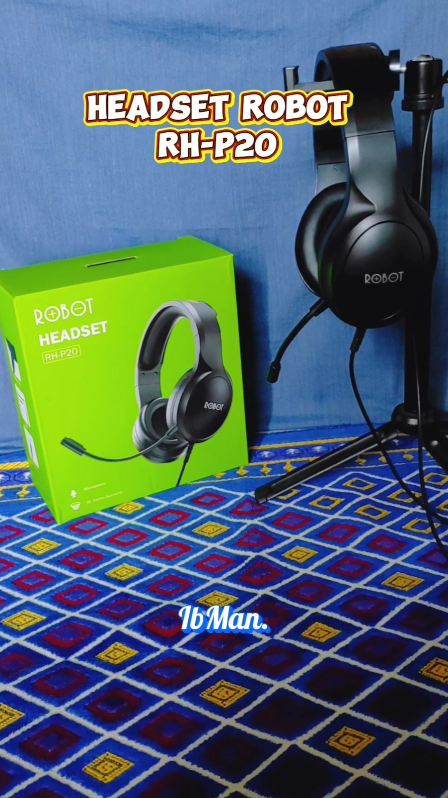 🎧 Upgrade pengalaman audio kamu dengan Headset Robot RH-P20! Suara bass yang mendalam, surround sound yang memukau, dan mikrofon noise isolation bikin komunikasi makin jernih. Desain ringan dan nyaman dipakai seharian, cocok banget buat gaming atau meeting online. Cek out di keranjang kuning sekarang! #headset #headsetgamer #HeadsetRobot #RH20 #TikTokAffiliate #wibgajian #GamingGear #BelanjaHemat 