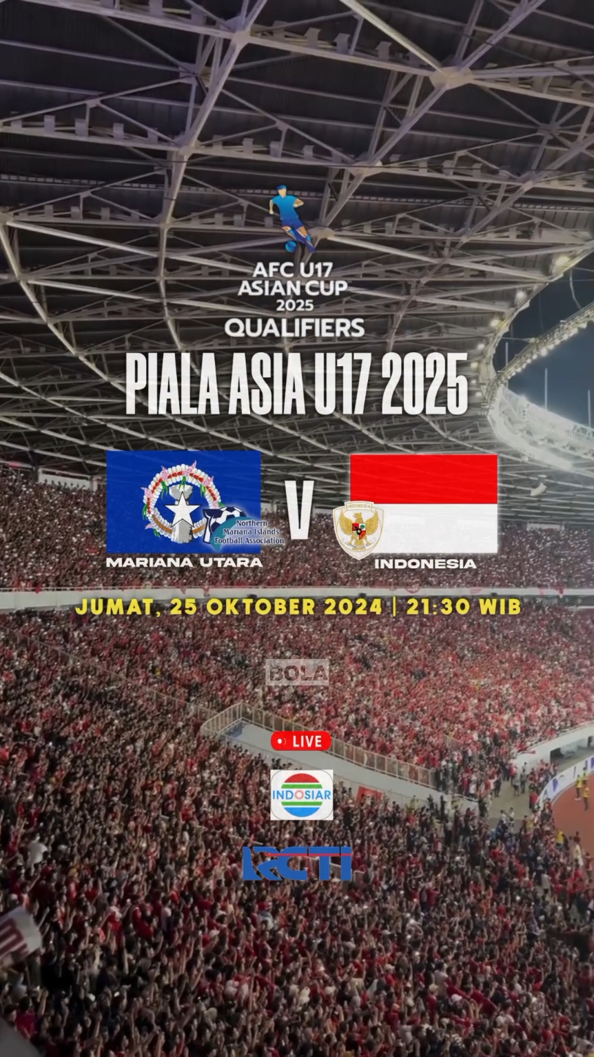 TIMNAS DAY 🚨🇲🇨 Mariana utara vs Indonesia #timnasday #kualifikasipialaasiau17 #marianautara #indonesia #timnasindonesia #timnasu17 #garudamuda #jadwaltimnas #jadwalbola #foryou #foryoupage #fyp #bolacek 