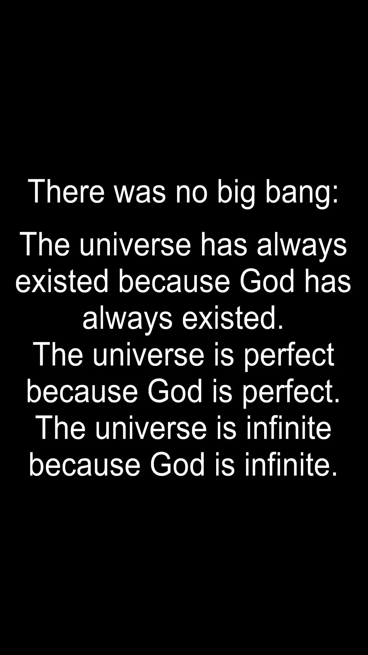 The universe 