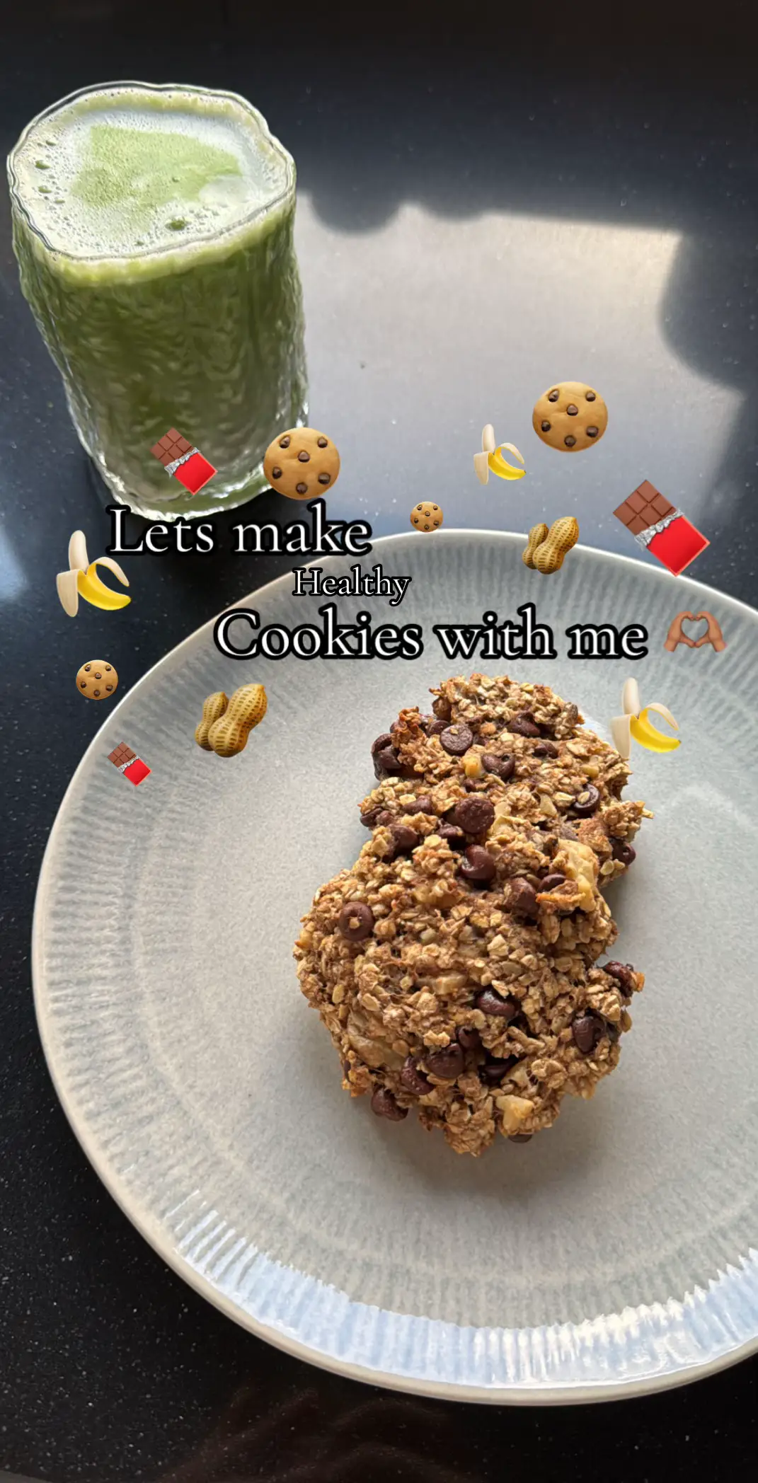 #oatcookies #cookietok #baketok #recipetok #foody #matcha #bake #noeggs 