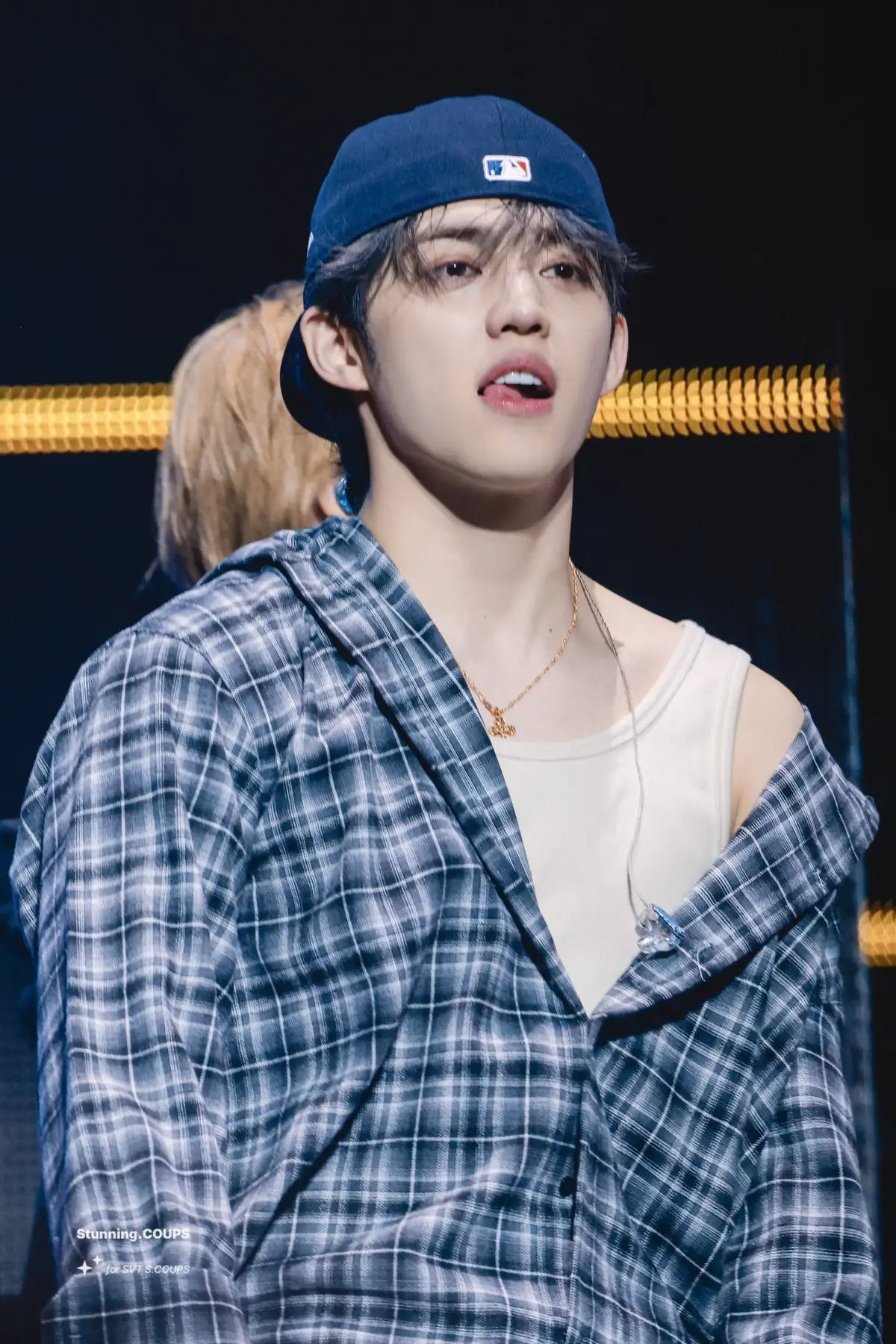 the snapback… I SHOULD HAVE BEEN THERE. #scoups #seungcheol #seventeen #svt 