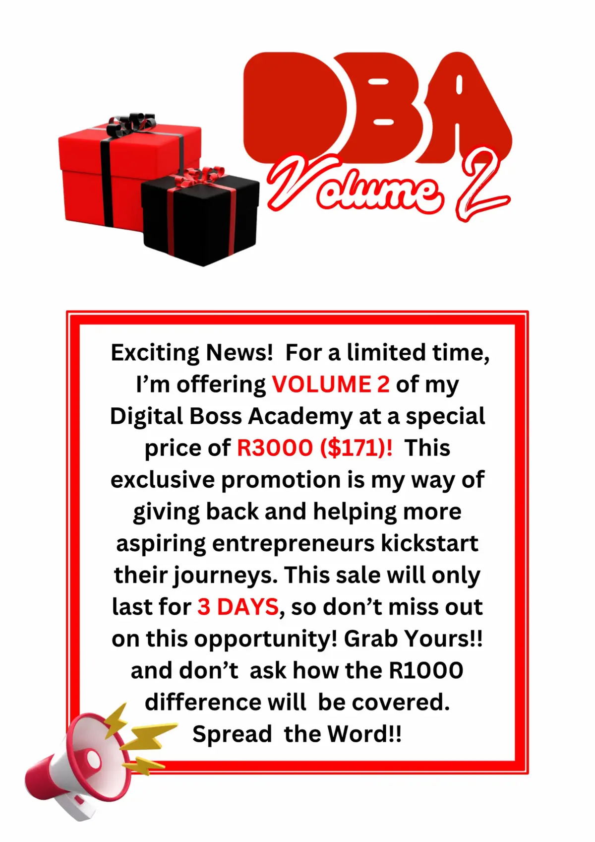 Here's an exciting opportunity that many have been waiting for—don’t miss out! Check the 🔗 link in my bio to start a business while exploring all the business modules available from V2 at discounted price. LEARN & APPLY. If I can do it, so can you! You’ve got this! 🩷🩵✨ Believe in yourself and your potential. Remember, if you don’t start now, you’ll never know what you could achieve. Every day is an opportunity to learn and grow 🌱, so why wait? Dive in and discover what you’re capable of! Let’s build this community together! Let’s inspire each other. With the right mindset 🧠 and resources, we can all succeed. Start today, and let’s make our dreams a reality! #digitalmarketing #howtomakemoneyonline #digitalbossacademy #sama28❤🔥🔥 #sale #digitalmarketers #passiveincome #success #howtostartabusiness