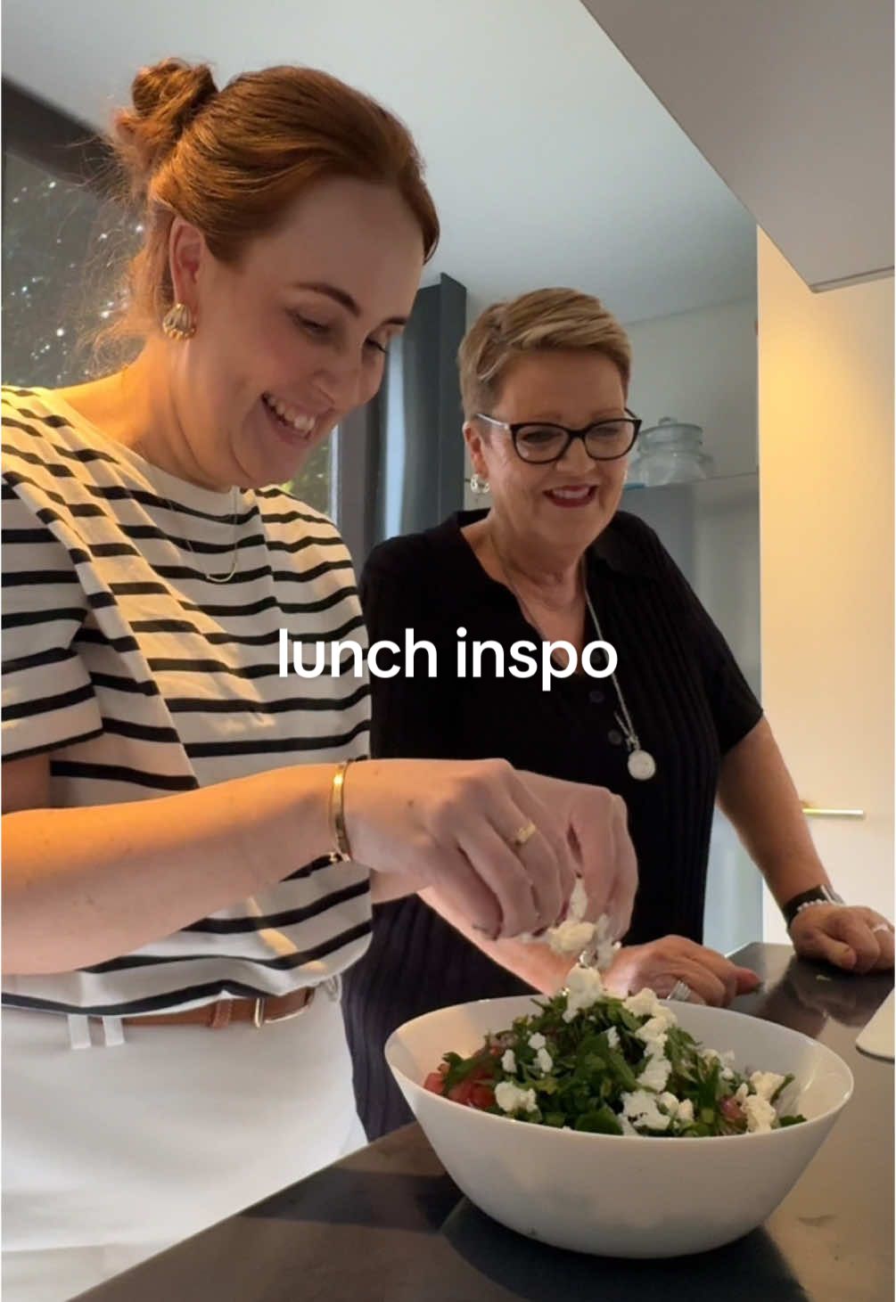 Mint with a side of salad #salad #greeksalad #lunch #lunchinspo