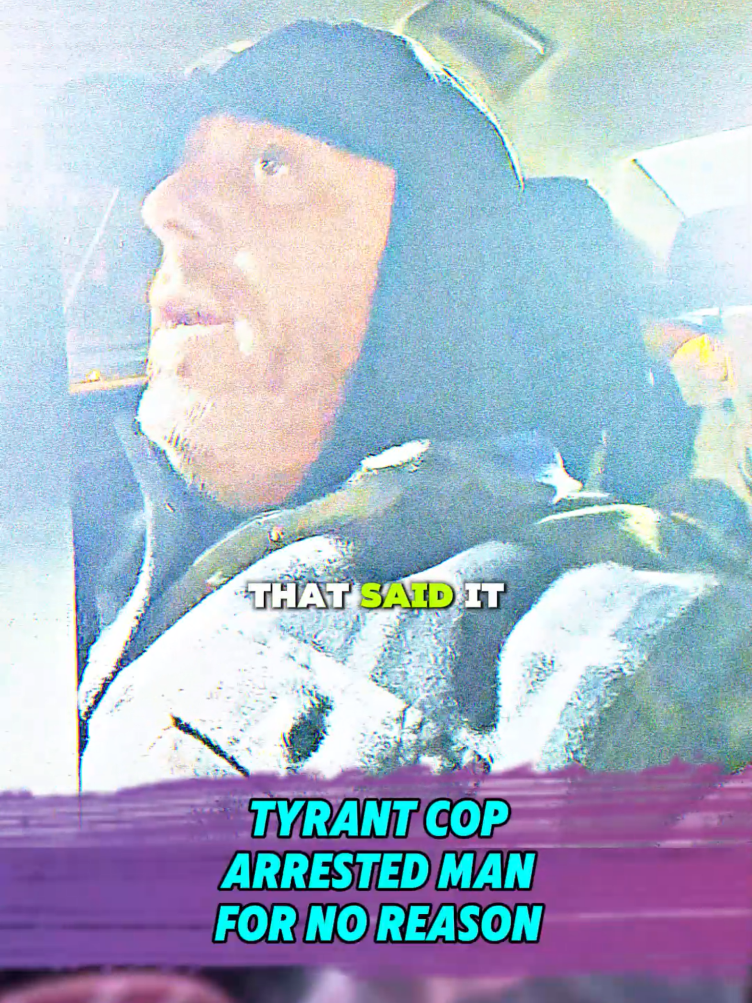 This tyrant cop violated the man's rights and arrested him without reason.😠👮‍♀️#copstiktok #policeofficer #vid #mrcops