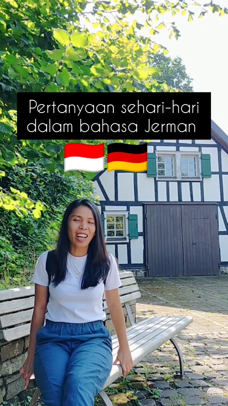 Pertanyaan sehari-hari dalam bahasa Jerman  #deutschlernen🇩🇪 #bahasajerman #learngerman 