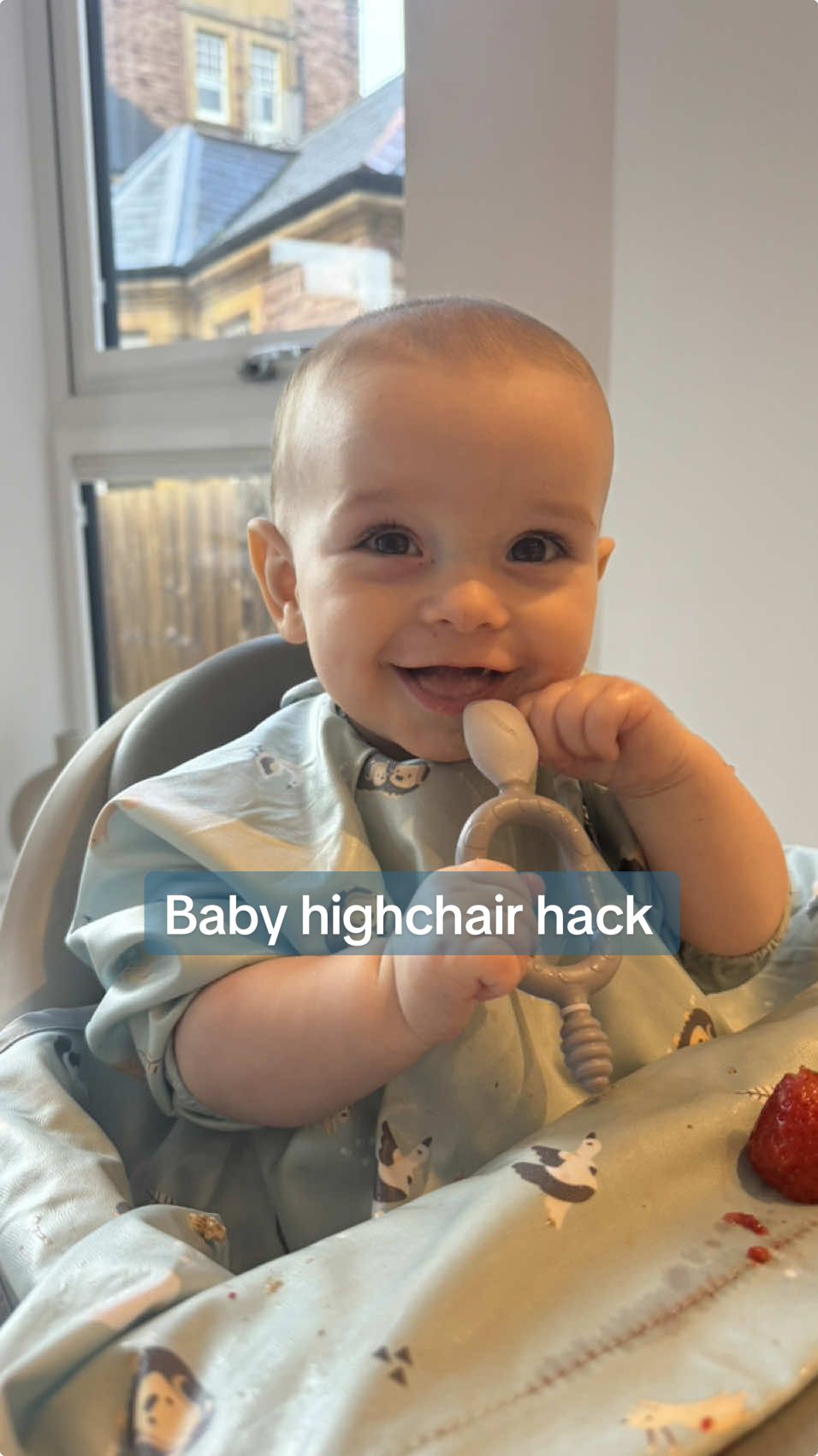 Honestly a saviour for whilst I’m prepping his foods, hes an impatient boy and just cries at me otherise 😂 I’ve linked this product to this video 🫶🏽👶🏼 #ttshop #babyweaning #weaningceremony #babyweaning #weaningtips #babytok #babytiktok #weaningbaby #babyhighchair #mumlife 