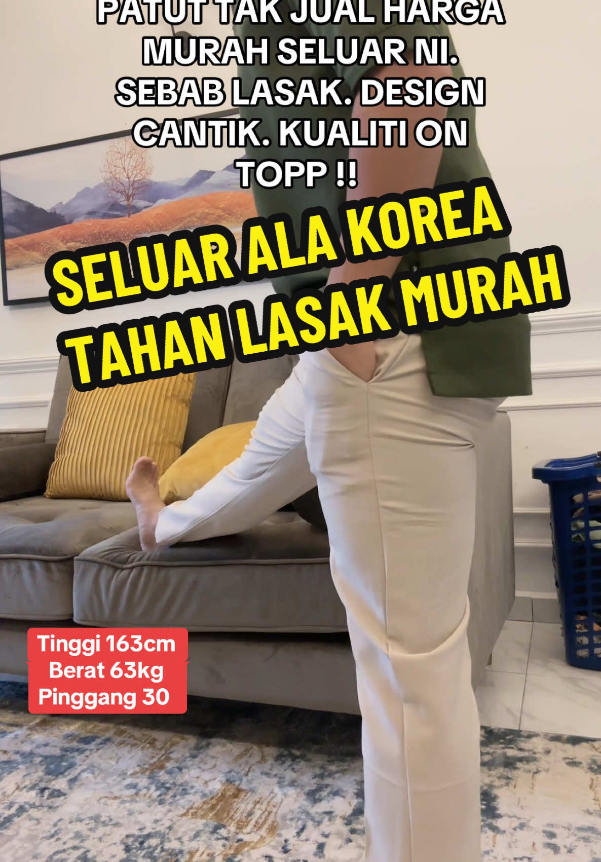 Seluar slack tahan lasak.  #desince #desinceformalpants #seluarslackformallelaki #seluarslack #seluarformallelaki 