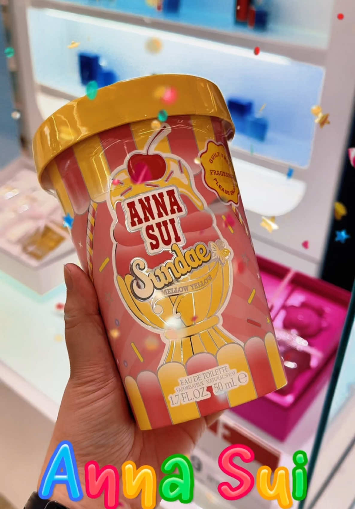 🍧ไอศครีมหอมๆจากAnna Suiพร้อมเสิร์ฟความหอมหวานปนความขี้เล่น หอมละมุนสดใสสไตล์ไอศครีมSundae มีให้เลือกถึง2กลิ่น2รสชาต🍧 เป็นเจ้าของได้แล้ววันนี้ที่โซนน้ำหอม แผนกเครื่องสำอางโรบินสันเชียงราย  😁สามารถสอบถามเพิ่มเติมผ่านบ้านฟ้ากับบ้านเขียวของโรบินสันเชียงรายก็ได้นะคะ ส่งฟรีค่า❤️ #R#RobinsonDepartmentStoreR#Robinsonโ#โรบินสันR#RobinsonChatandShopR#Robinson45Years #โ#โรบินสันเชียงรายr#robinsonchiangrair#robinsonsalesation #โ#โปรดีๆแบบนี้ไม่ได้มีบ่อยๆพลาดไม่ได้น๊าโ#โรบินสันเชียงรายอาสาพาไปช้อปน้ำหอม#น้ําหอมi #น้ำหอมannasui