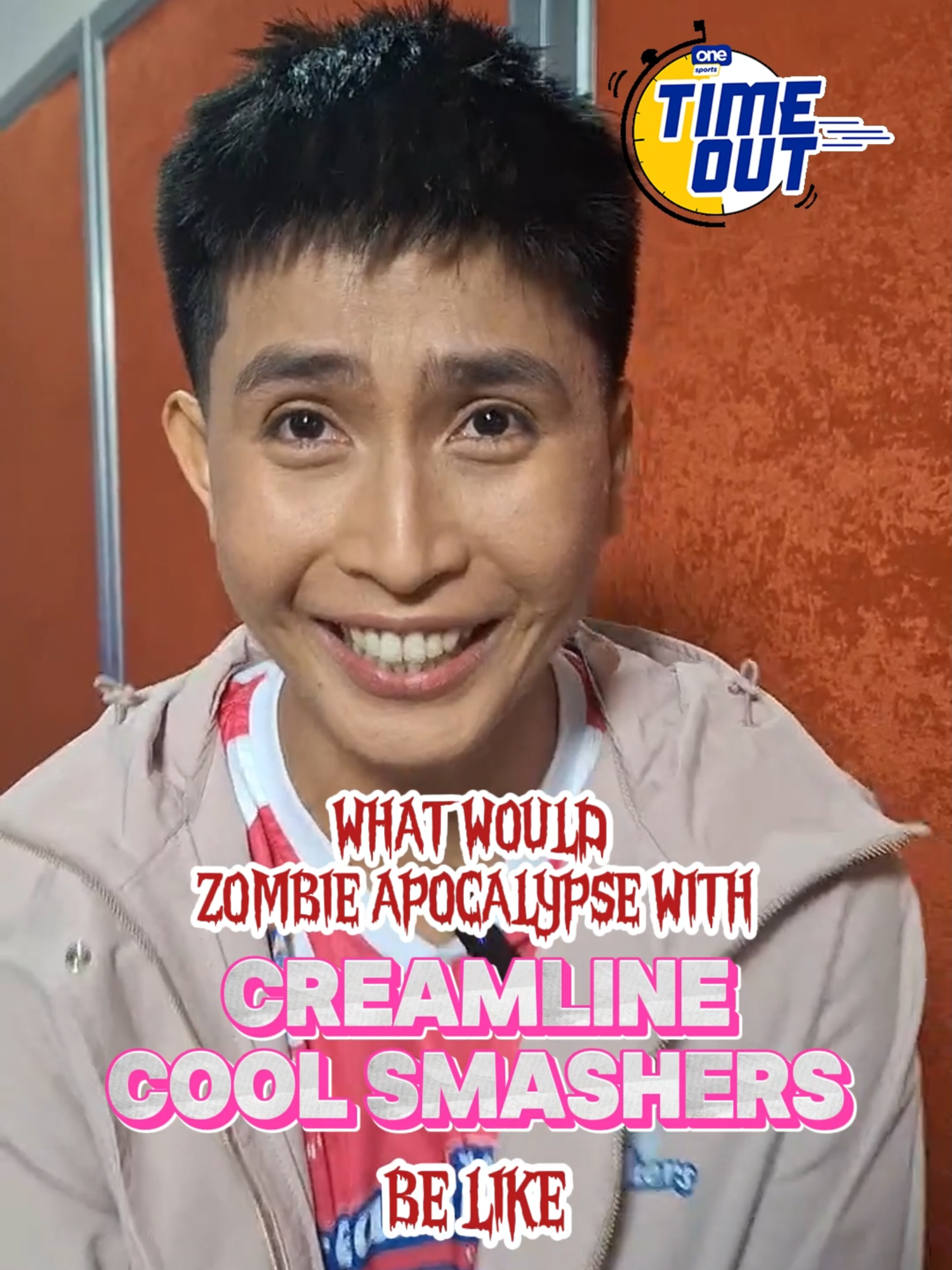 TOTIE AS A ZOMBIE? 🧟😂 From 'sino ang unang makakagat' to 'sinong kakagatin,' watch this chaotic interview and find out what a zombie apocalypse with the Creamline Cool Smashers would be like! | via Xander Lauren Cipriano/One Sports Digital #OSTimeout #PVL2024 #TheHeartOfVolleyball #OneSports